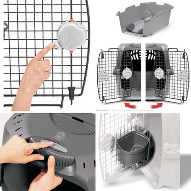 Dogit Design Cargo Dog Carrier-Gray, XXL